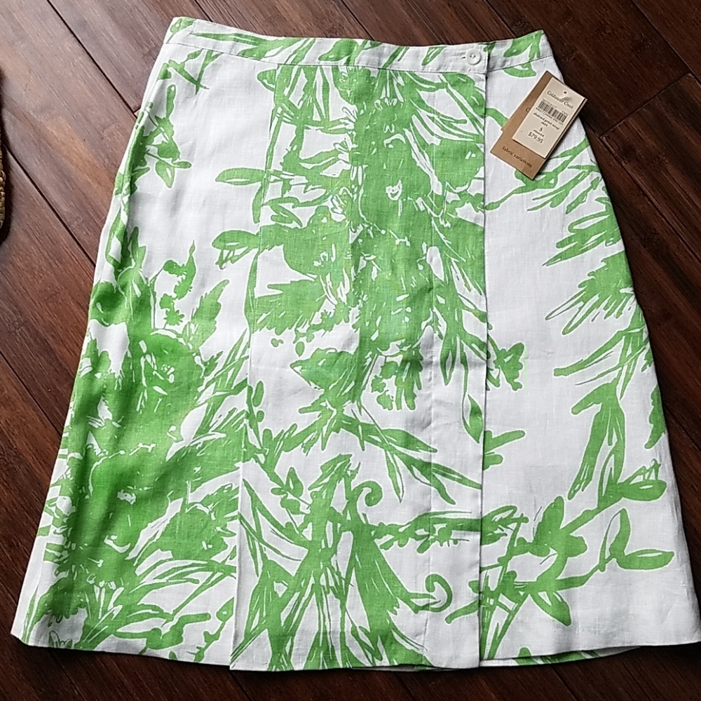 🎉HP🎉 NWT Coldwater Creek Abstract Print Skirt Sm - Picture 5 of 9